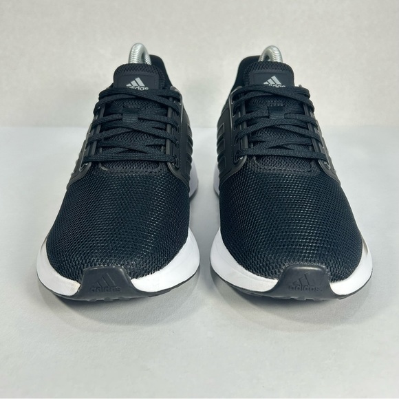 Adidas EQ19 Cloud Foam Comfort Black/ White Athletic Running Shoes; Women’s Sz 6 - Picture 9 of 16